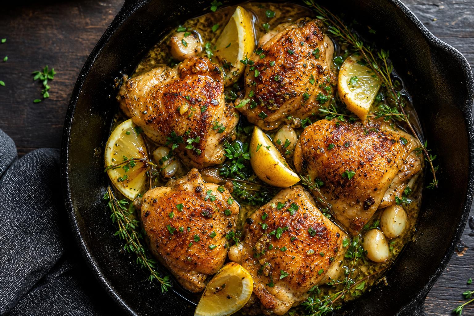 Garlic Butter Chicken with Veggies