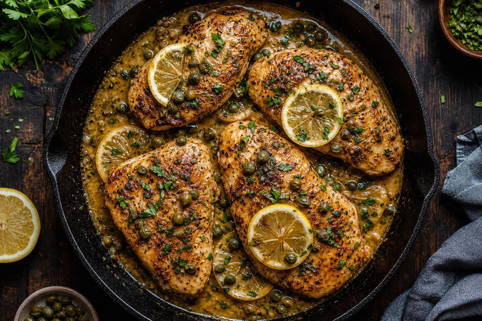 Lemon Butter Chicken (One-Pan, 25 Minutes)